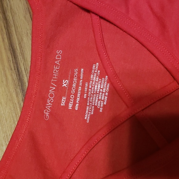 Grayson Threads Tank XS - Picture 2 of 3